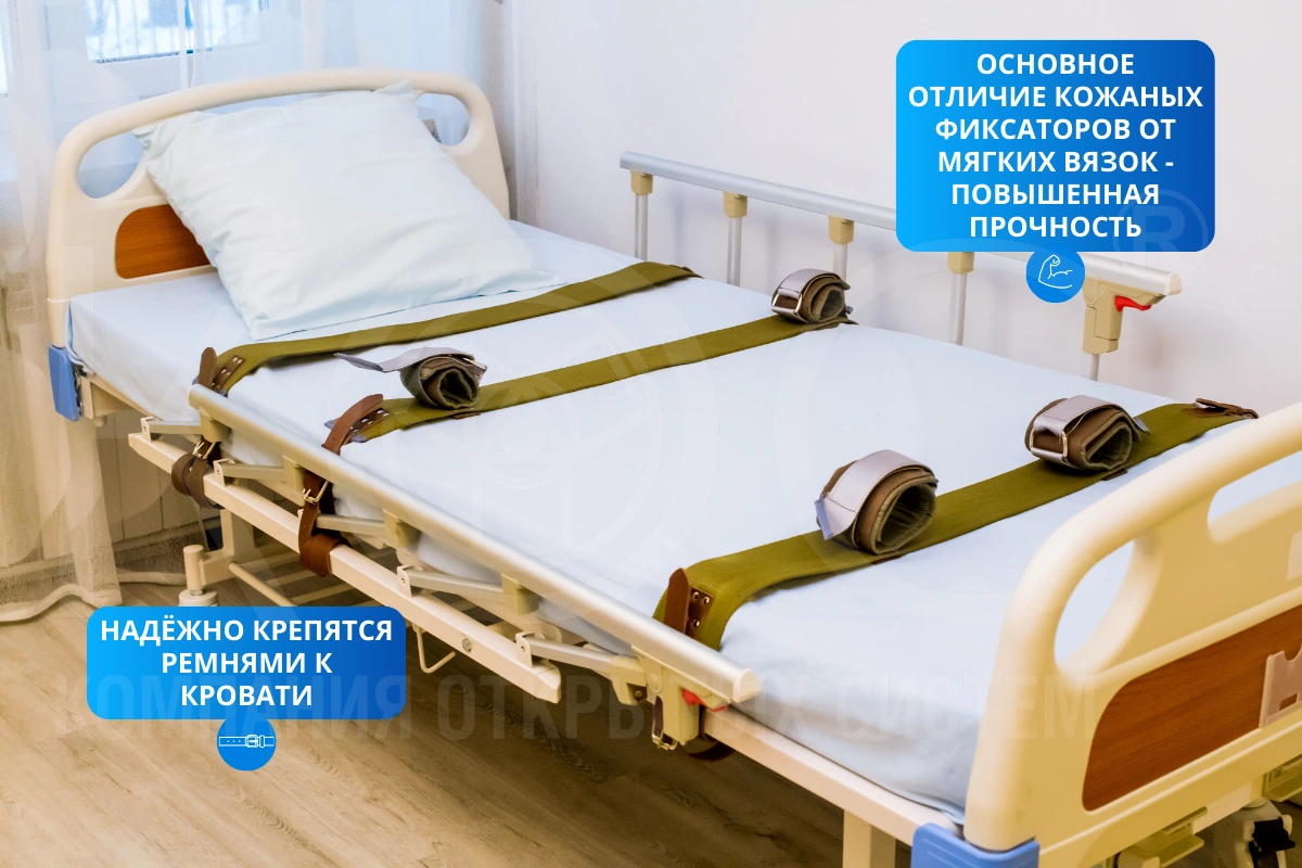 Кожаные фиксаторы-ремни — фото 6