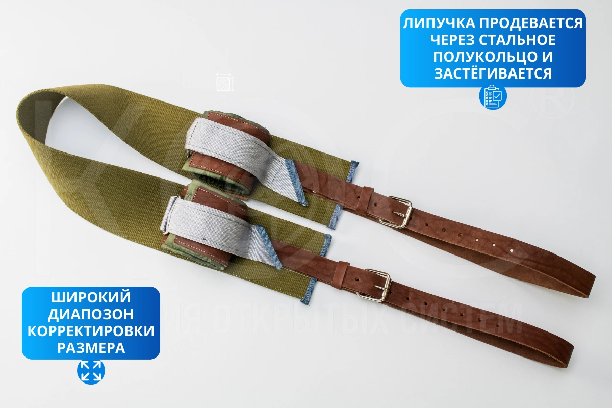 Кожаные фиксаторы-ремни — фото 2