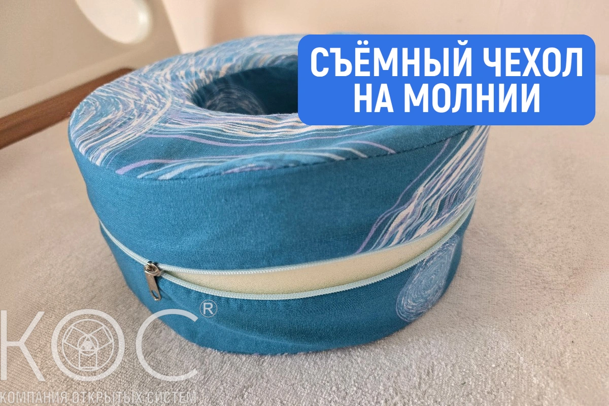 Противопролежневый держатель стопы и руки, бязь, съёмный чехол на молнии — фото 5