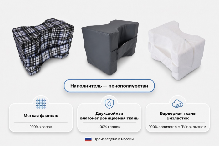 Подушка-разделитель для ног