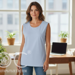 Адаптивная майка на липучках, женская