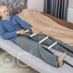 Верёвочная лестница в кровать, для больного, с пластиковыми перекладинами