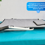 Опора под спину с мягкими подлокотниками, регулируемая, со съемной удлиненной спинкой