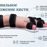 Фиксатор кисти руки и пальцев после инсульта, детский